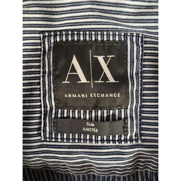 Armani Exchange A/X Stripe Shirt - Picture 2 of 16